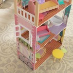 Casuta pentru papusi Poppy Dollhouse KidKraft din lemn de joaca pentru copii Casuta pentru papusi Poppy Dollhouse KidKraft din lemn de joaca pentru copii